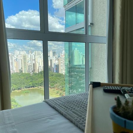 Moderno Flat Com Vista Para O Parque Vaca Brava Goiânia Dış mekan fotoğraf
