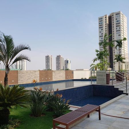 Moderno Flat Com Vista Para O Parque Vaca Brava Goiânia Dış mekan fotoğraf
