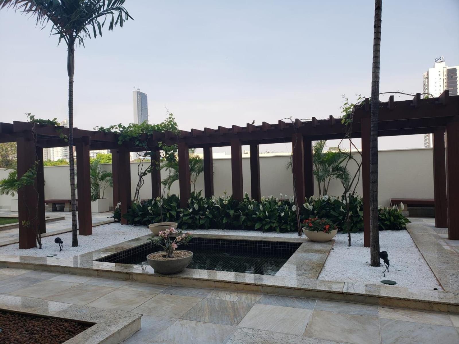 Moderno Flat Com Vista Para O Parque Vaca Brava Goiânia Dış mekan fotoğraf