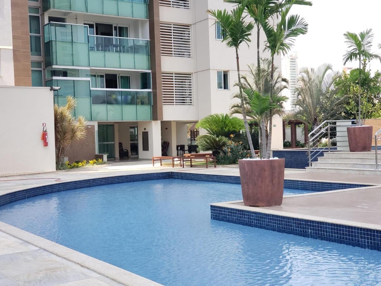 Moderno Flat Com Vista Para O Parque Vaca Brava Goiânia Dış mekan fotoğraf